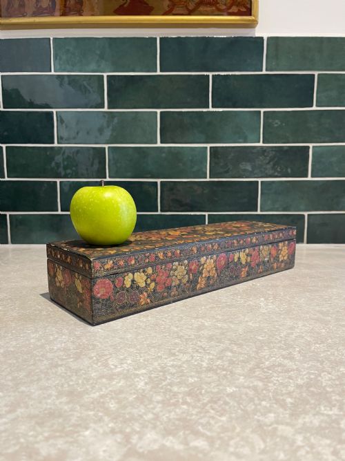 KASHMIRI PAPIERMACHE BOX - ADDITIONAL PHOTO 3