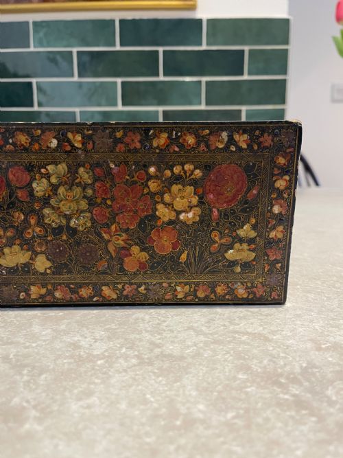 KASHMIRI PAPIERMACHE BOX - ADDITIONAL PHOTO 6