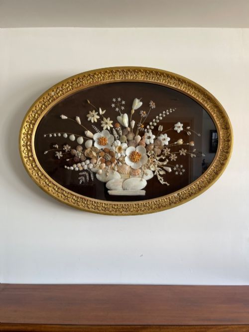 IRISH SHELLWORK PICTURE