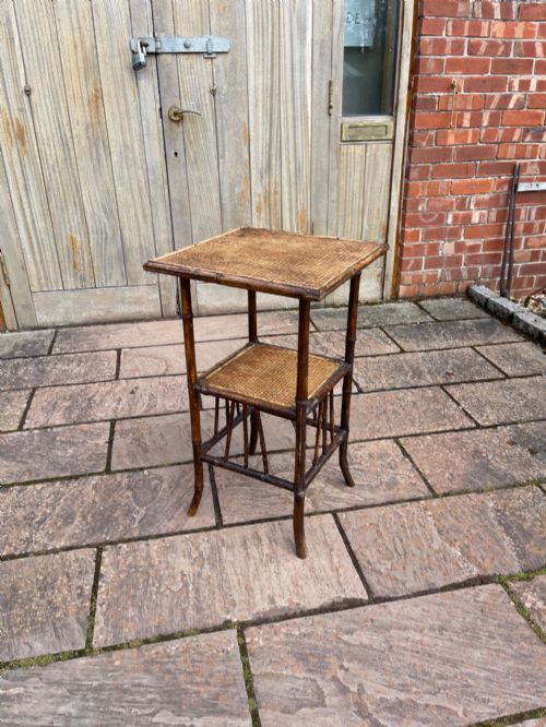 VICTORIAN BAMBOO TABLE