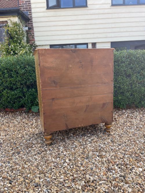 VICTORIAN CHEST IN ORIGINAL PAINT - ADDITIONAL PHOTO 3