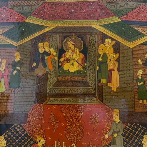 KASHMIRI PAPIERMACHE TRAY - ADDITIONAL PHOTO 1