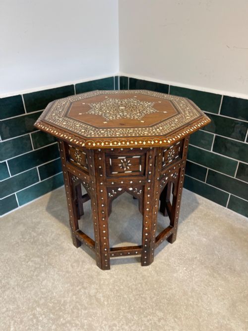 nineteenth century hoshiarpur table - CATEGORY: ANTIQUE FURNITURE - DATED 1890