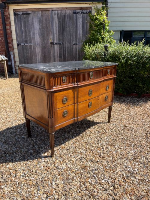 EIGHTEENTH CENTURY FRENCH CHERRYWOOD COMMODE