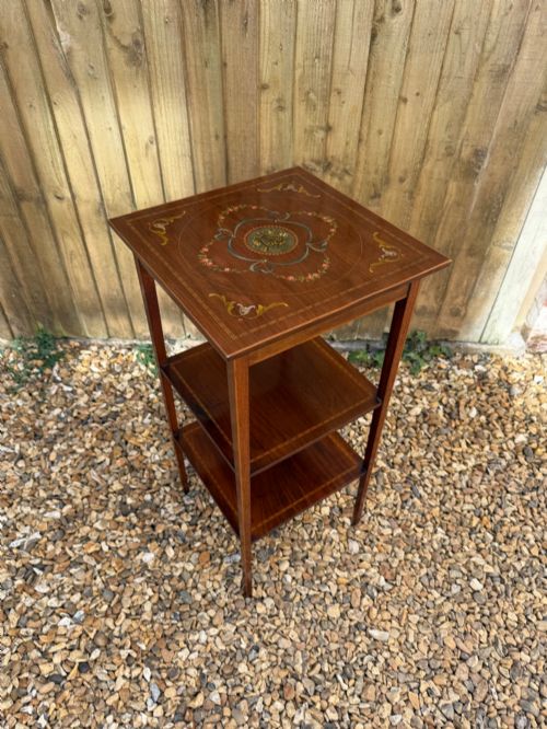 Painted Mahogany Etagere