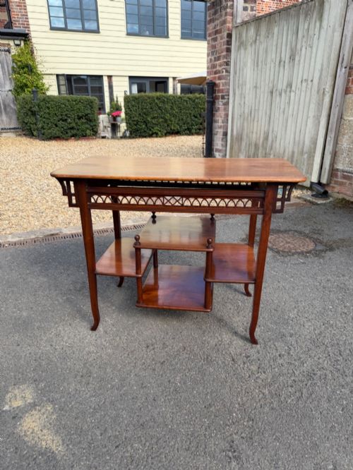 Anglo Japanese Walnut Table