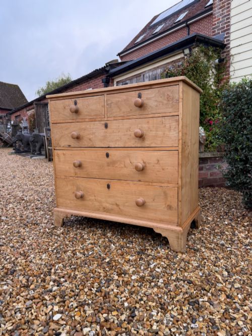 Nineteenth Century Maple Chest