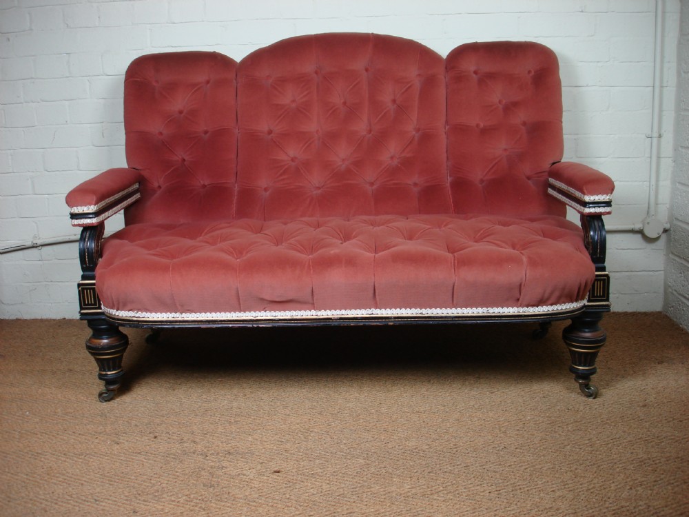 Victorian Aesthetic influenced sofa