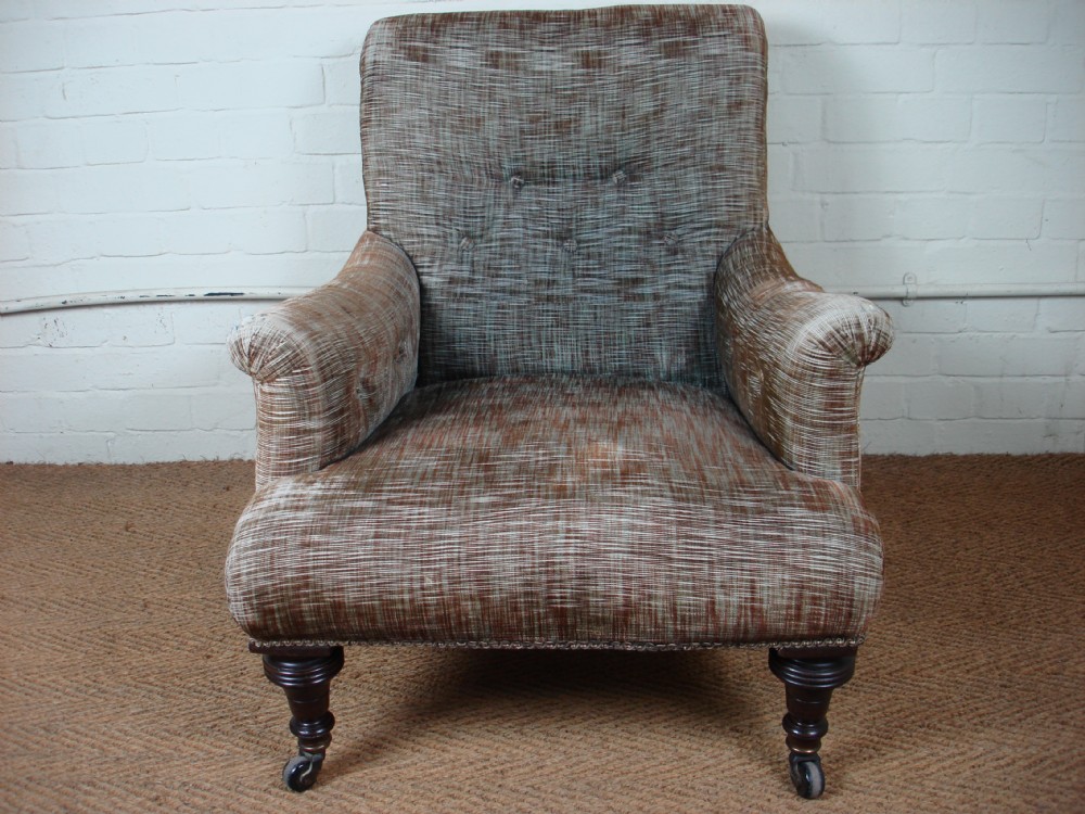 Late Victorian armchair