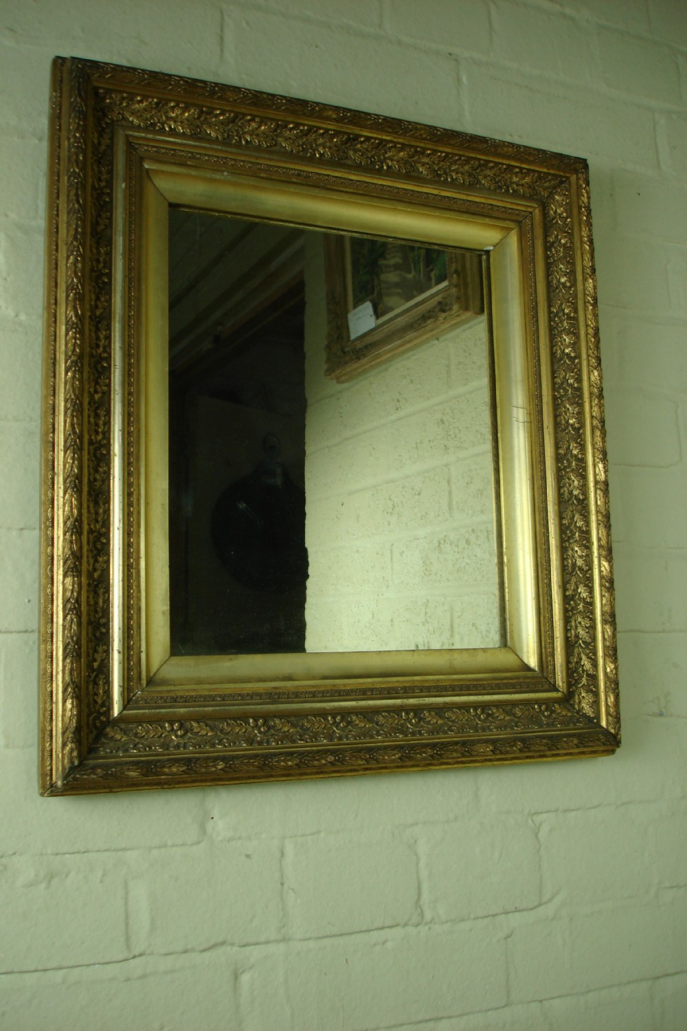 Small gilt mirror