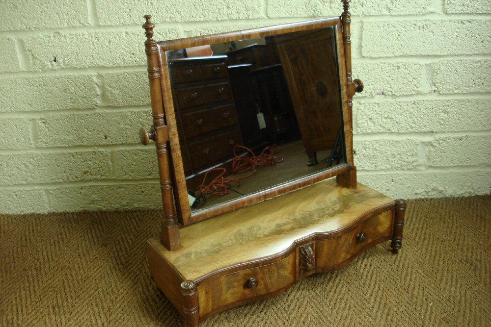 Nineteenth century dressing mirror