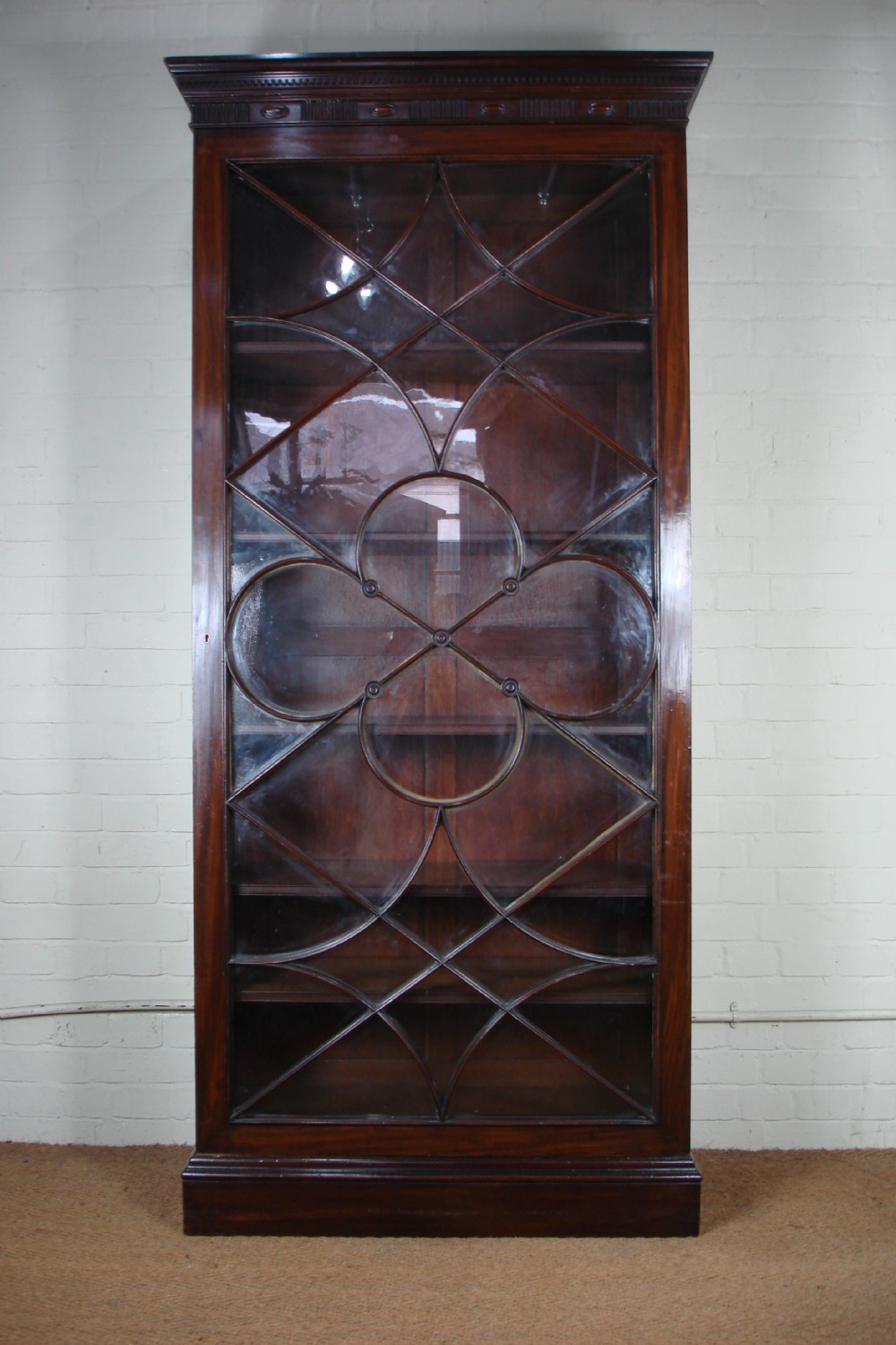 Victorian mahogany bookcase