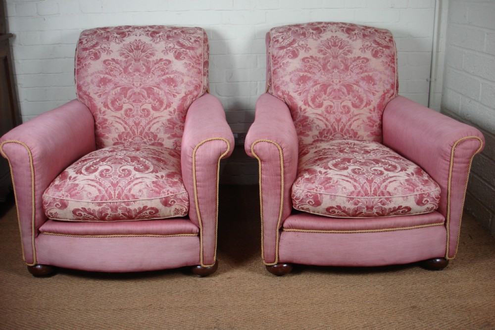 Pair of armchairs