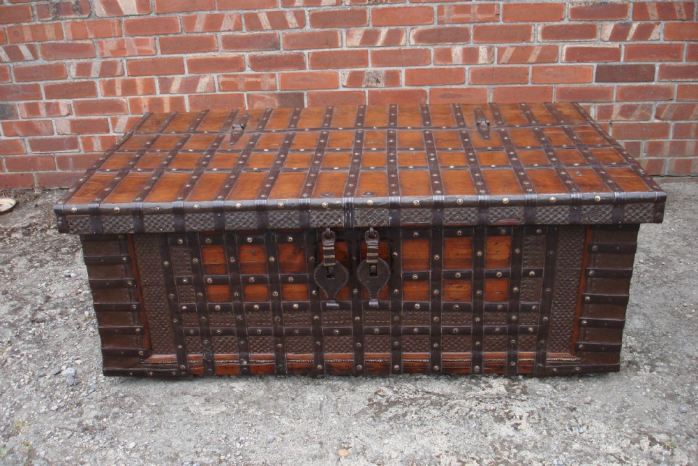 Indian teak trunk