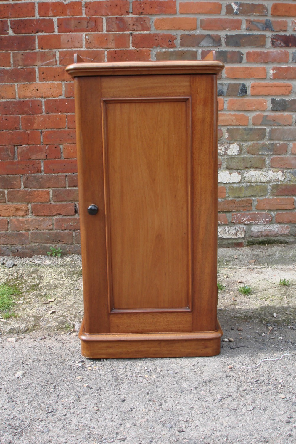 Tall Victorian mahogany cupboard