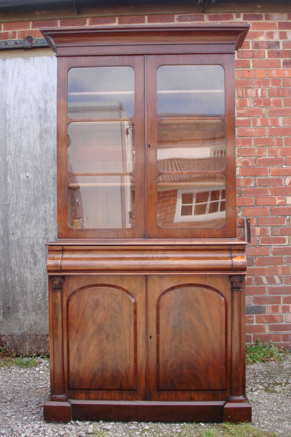 Nineteenth century Mahogany bookcase