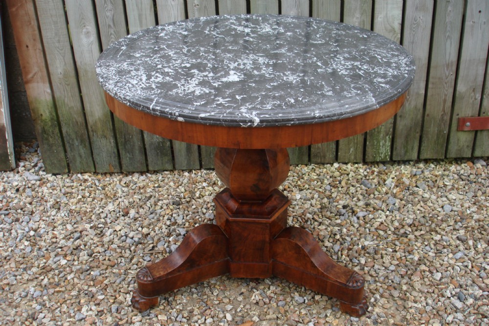 French walnut gueridon