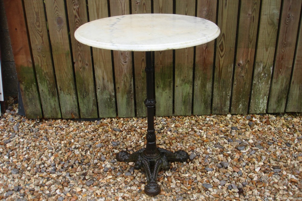 French bistro table