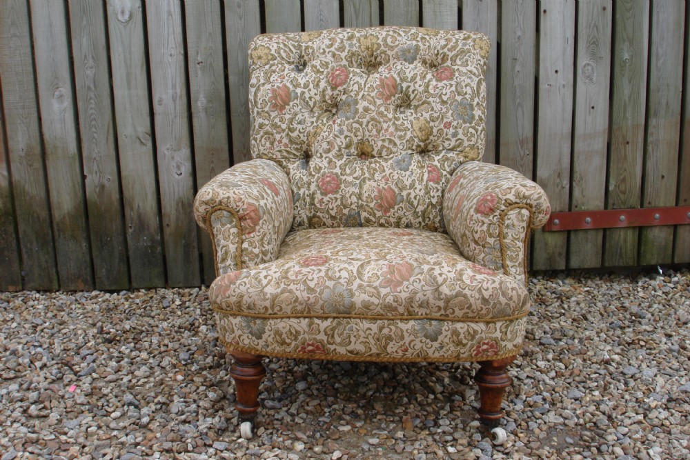 Victorian armchair