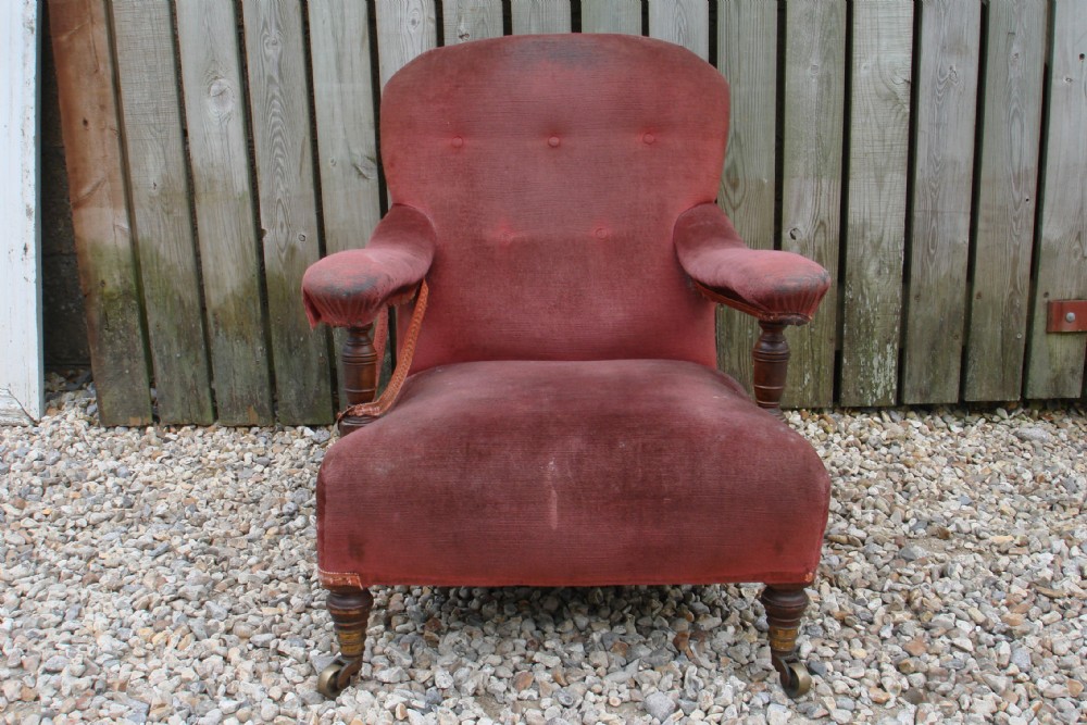Howard and sons open armchair