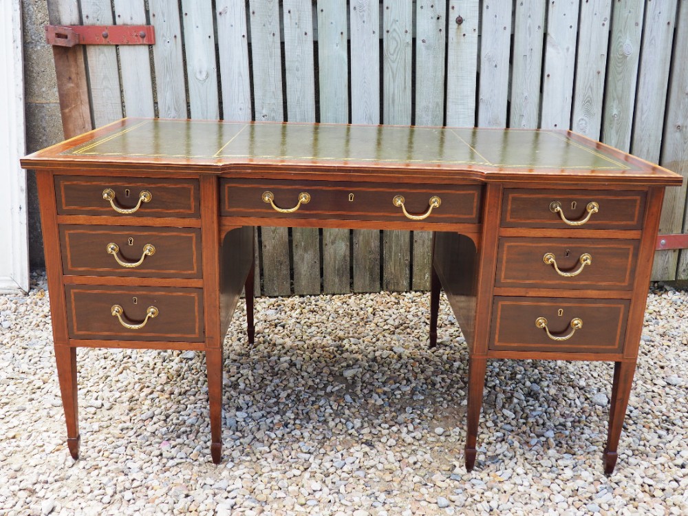 Edwardian mahogany desk