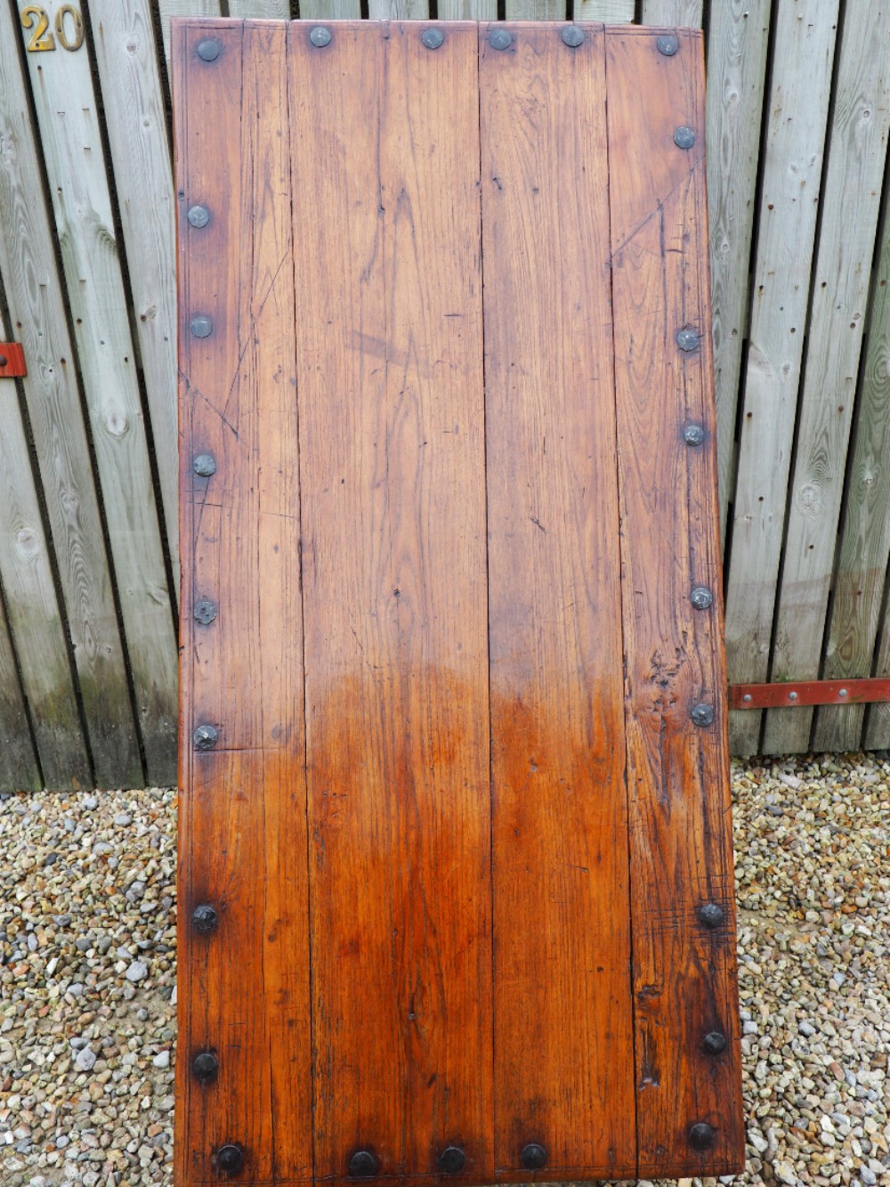 Large Indian teak coffee table