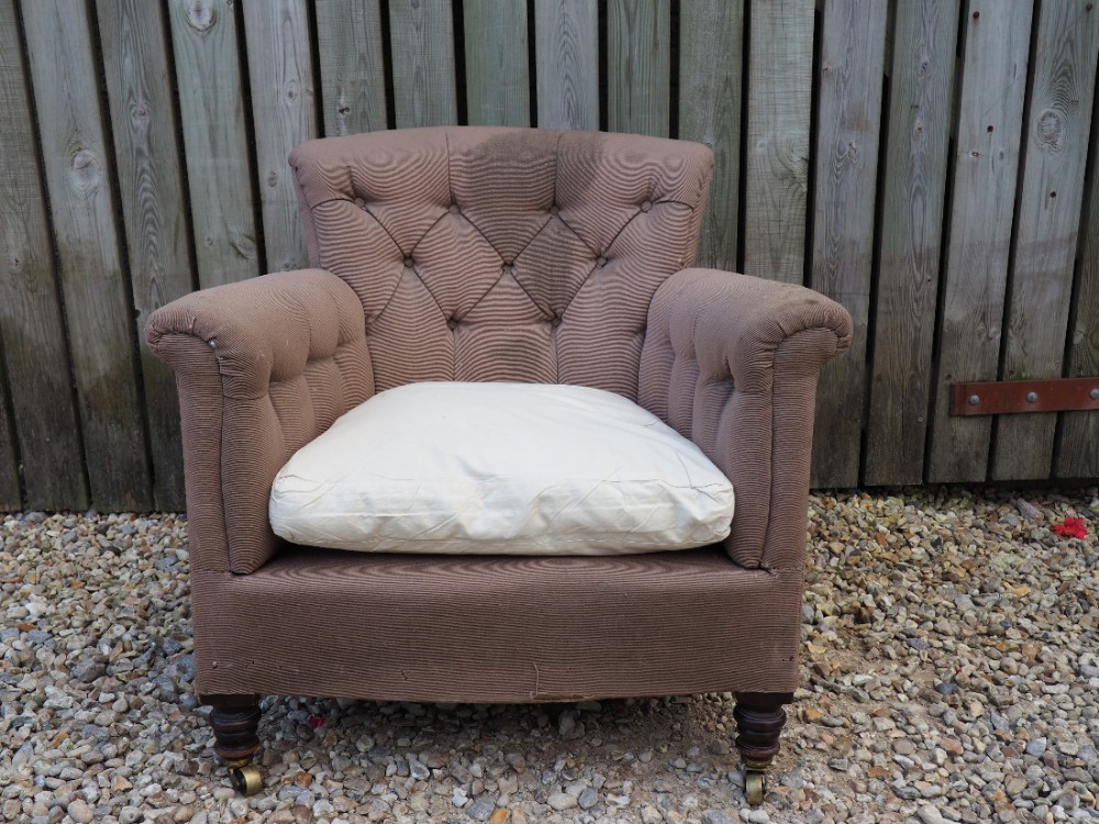 Victorian armchair