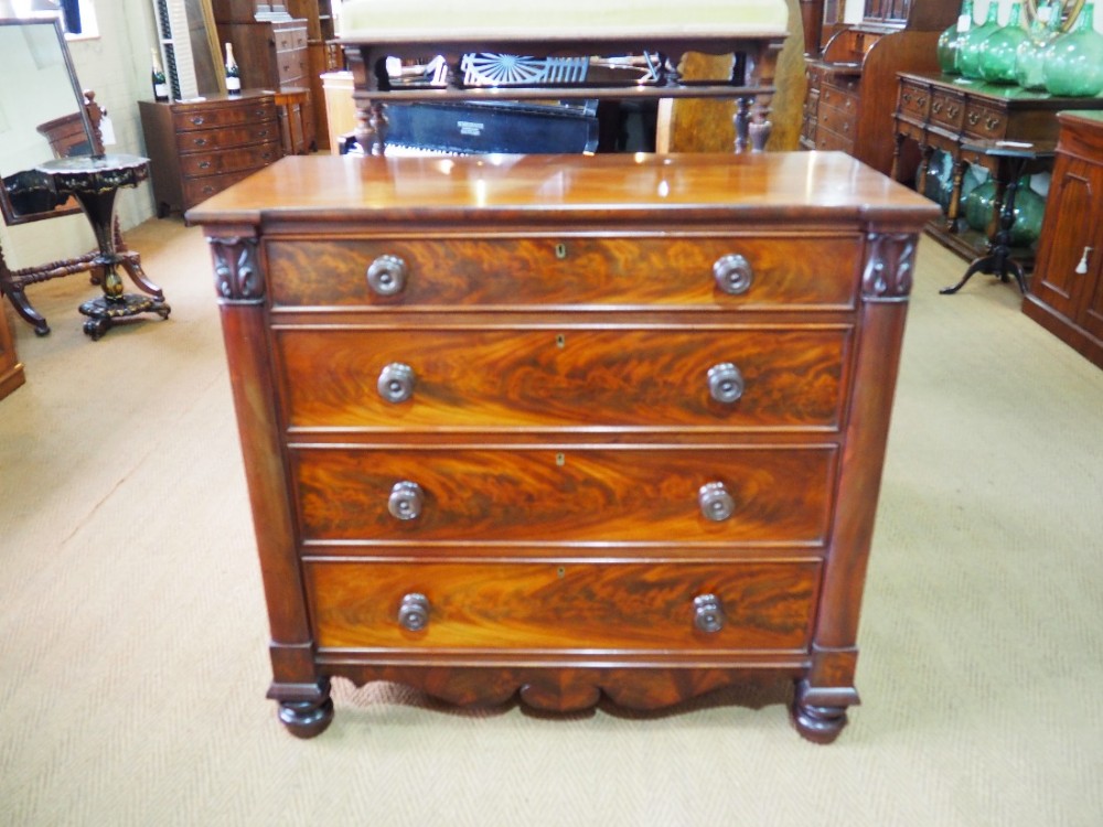 Channel Islands Mahogany chest