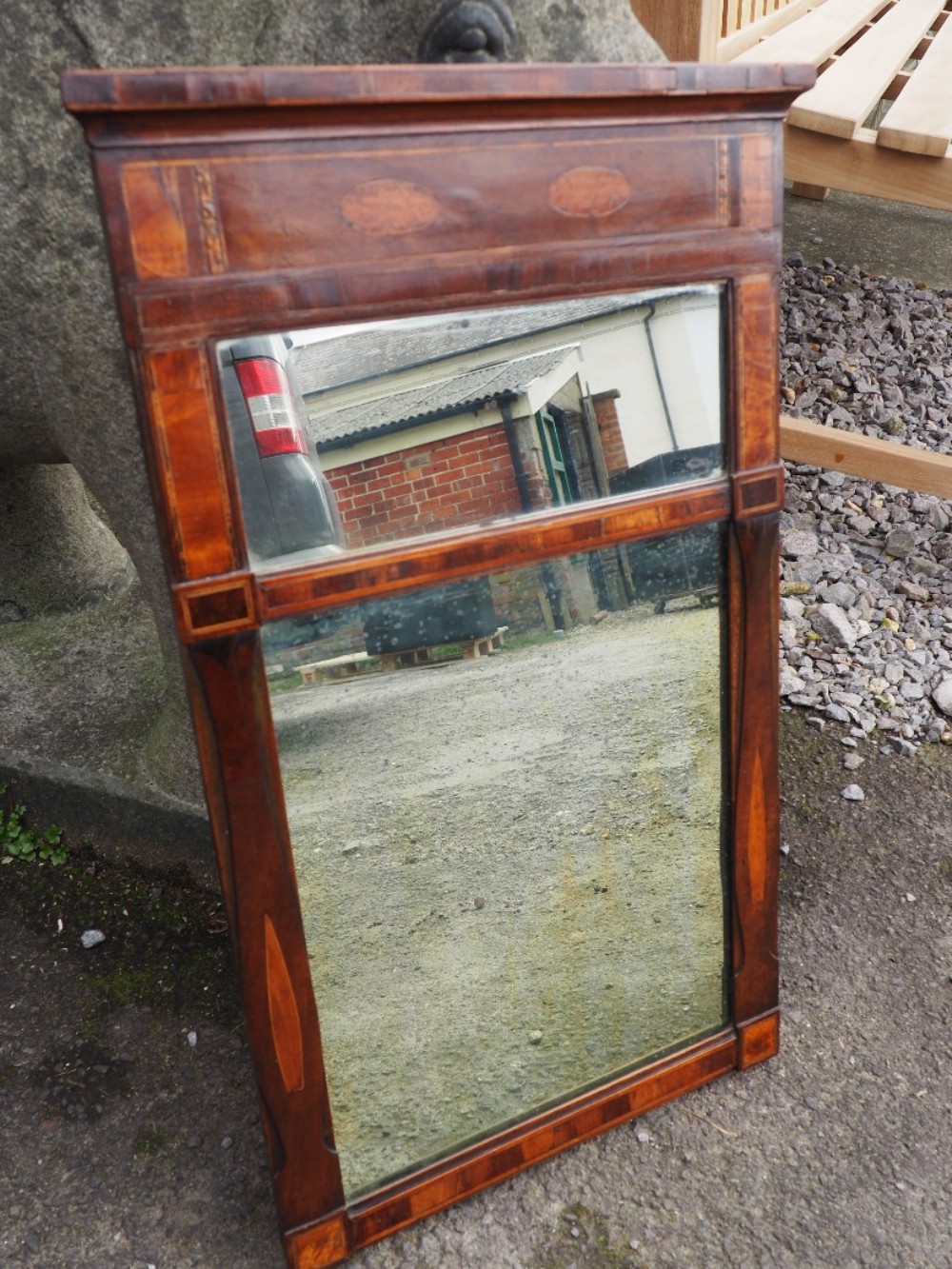 Small georgian mirror