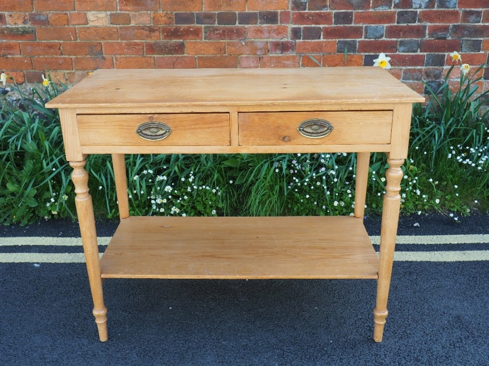 Victorian pine table