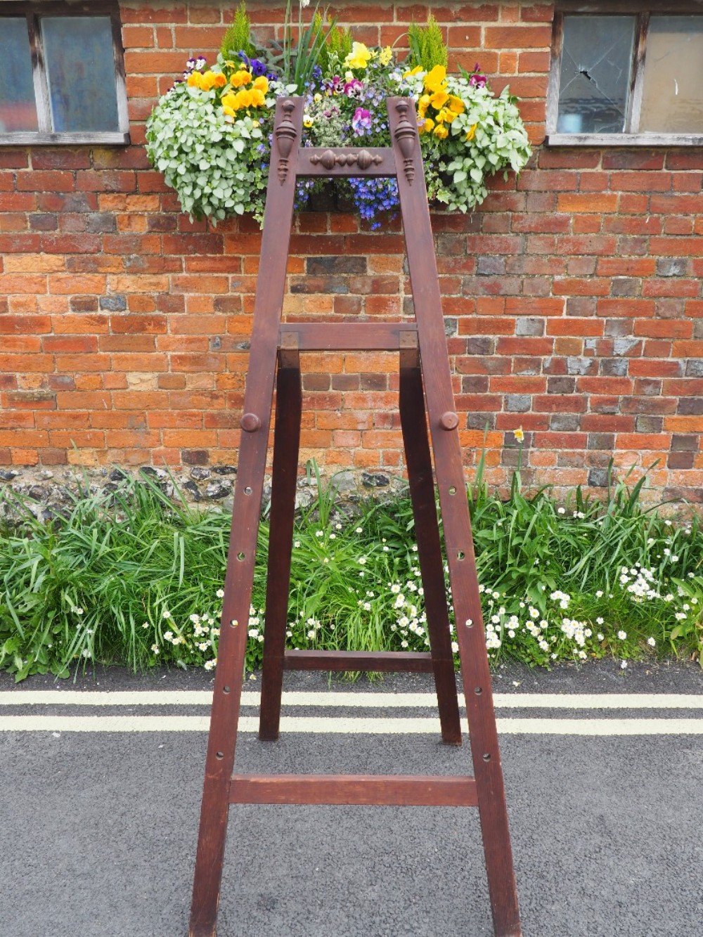 Nineteenth century easel
