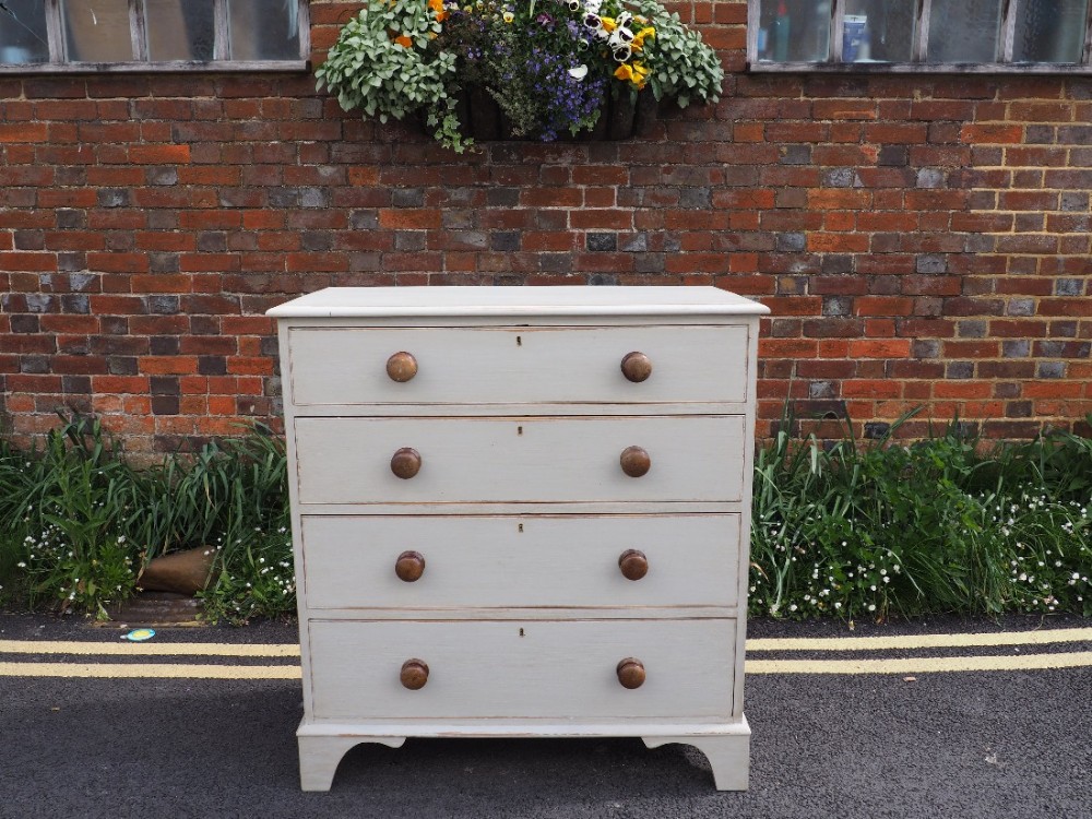 Victorian painted chest
