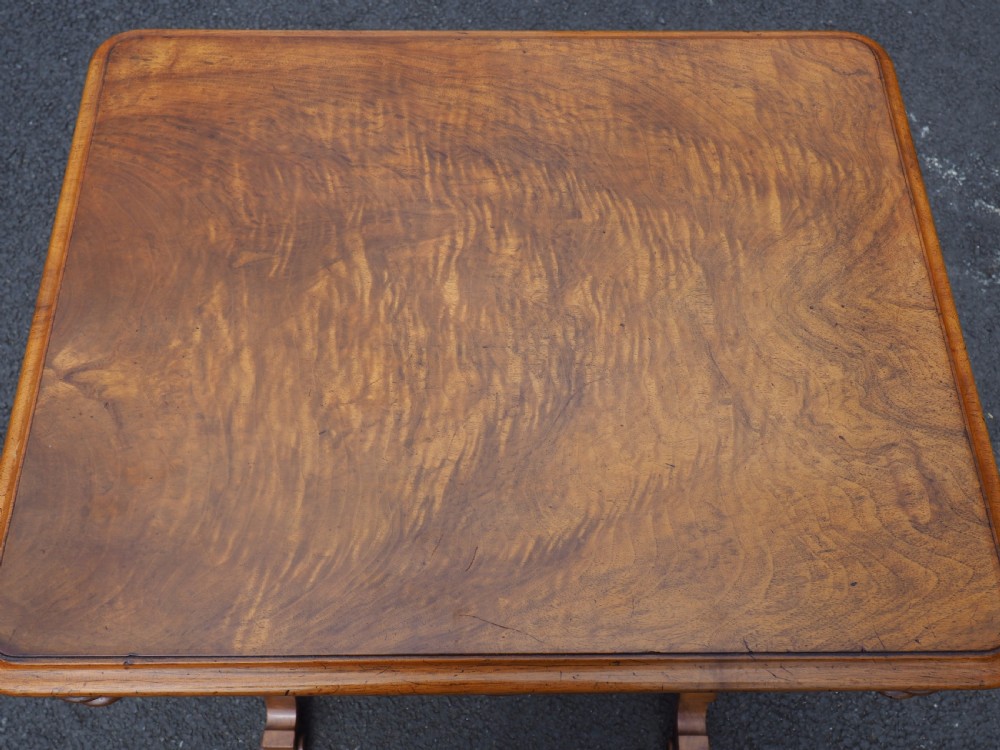 Victorian walnut work table View VII