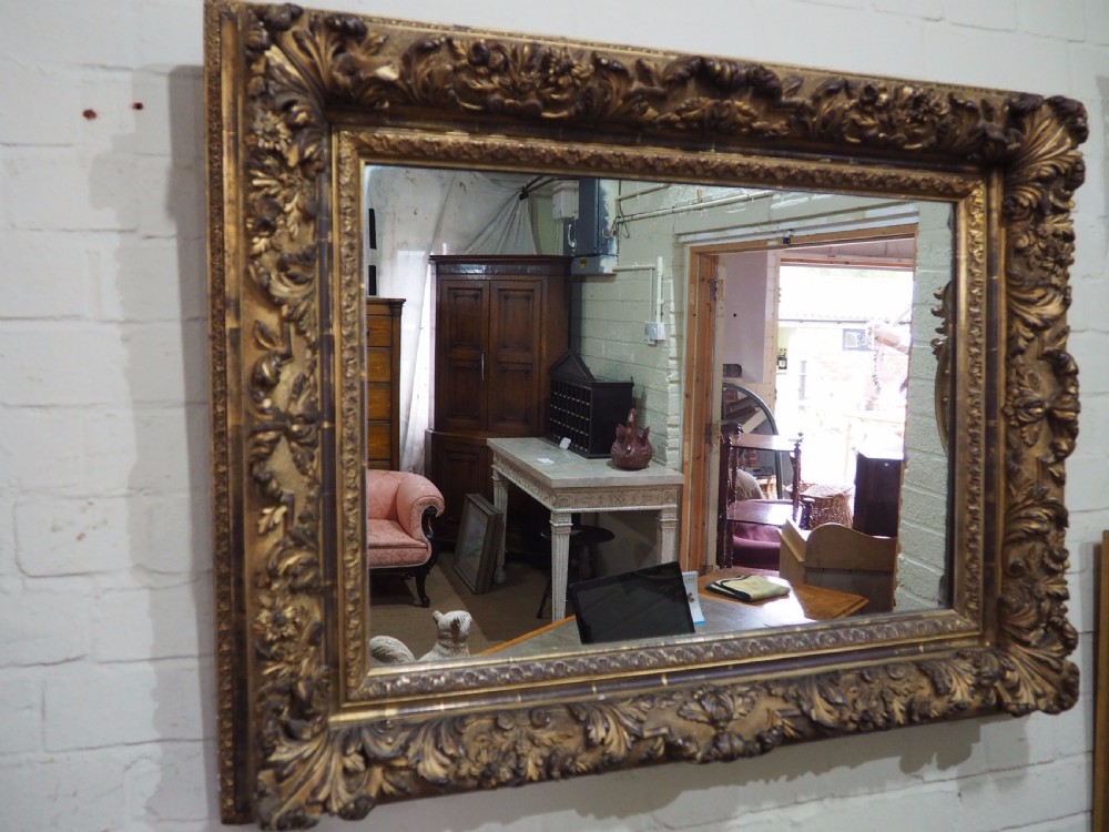 Gilded mirror