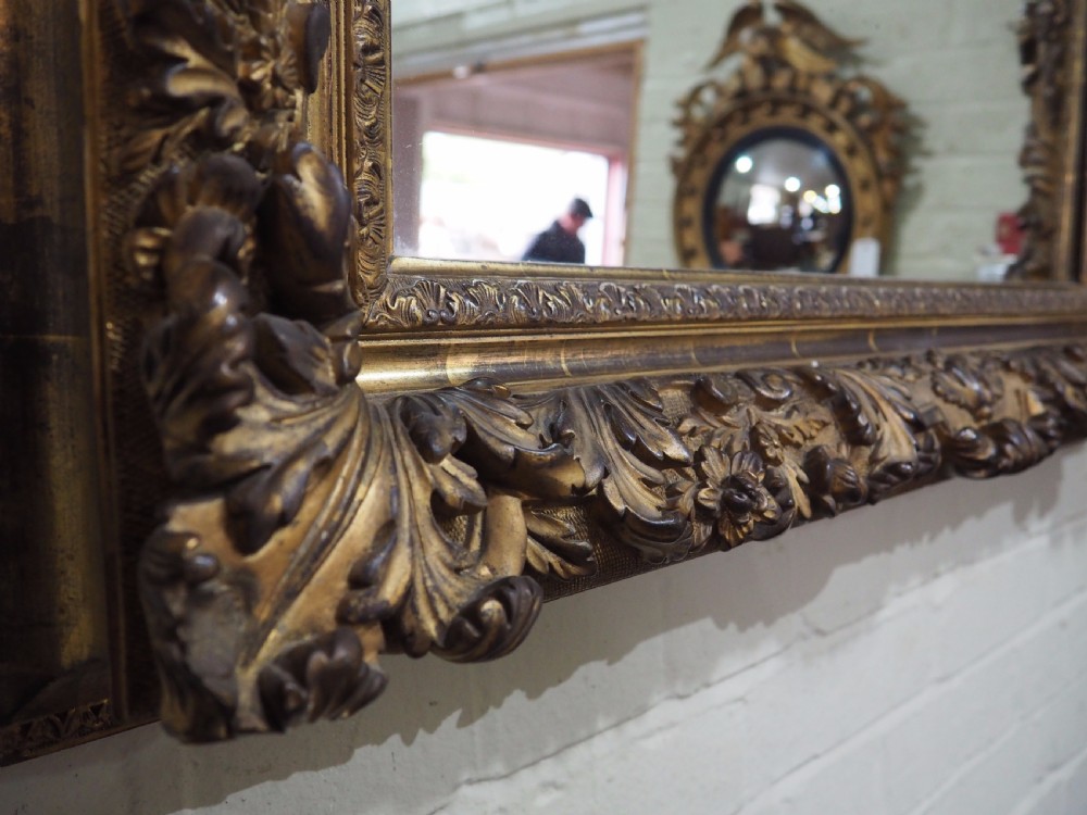 Gilded mirror View III