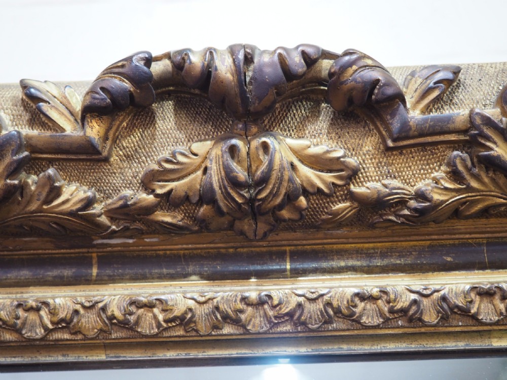 Gilded mirror View V