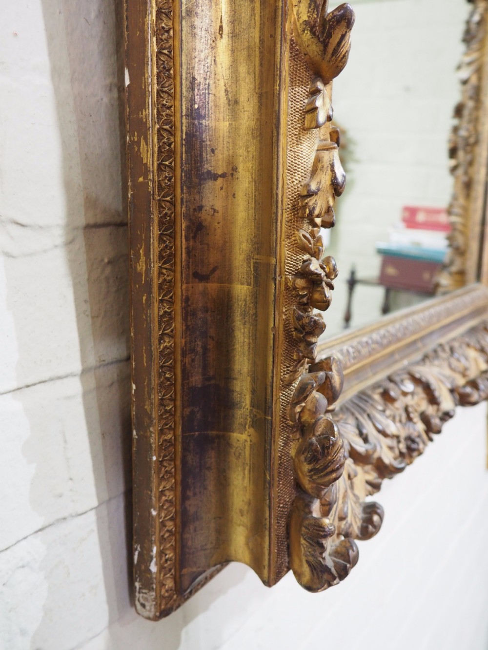Gilded mirror View VII