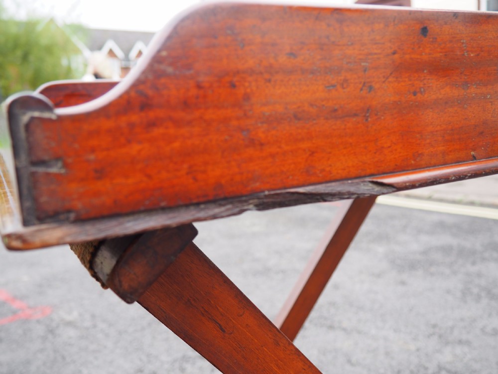 Mahogany butlers tray View IV