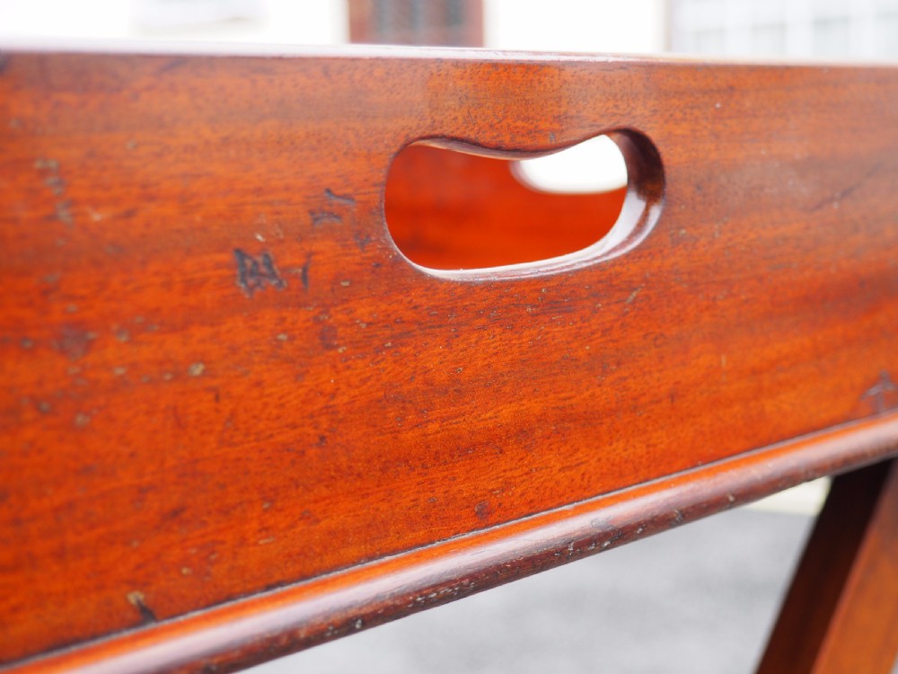 Mahogany butlers tray View V