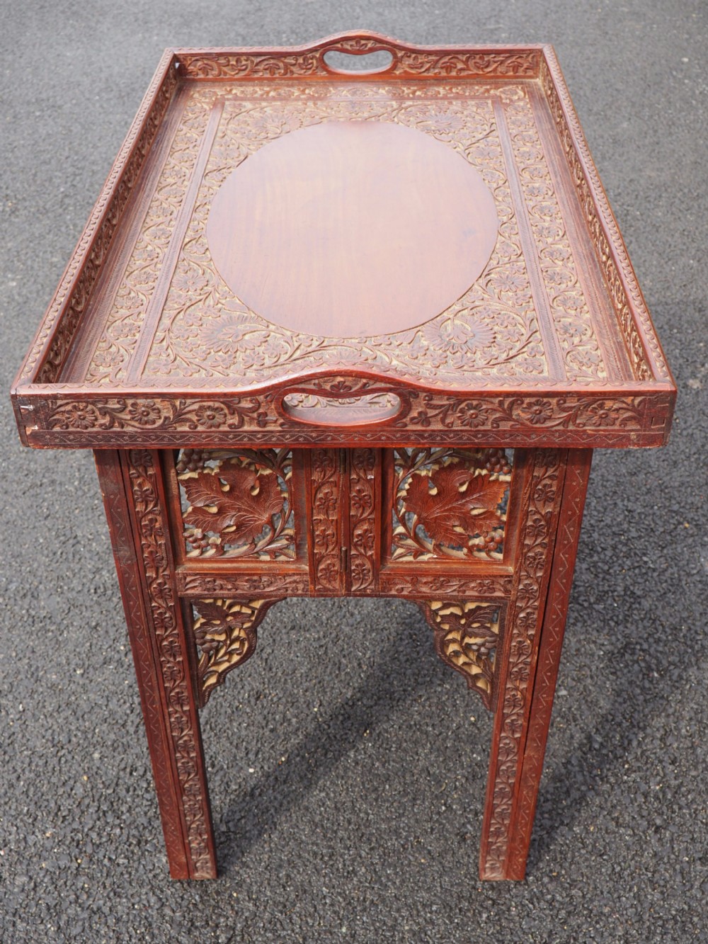 Indian tray table View II