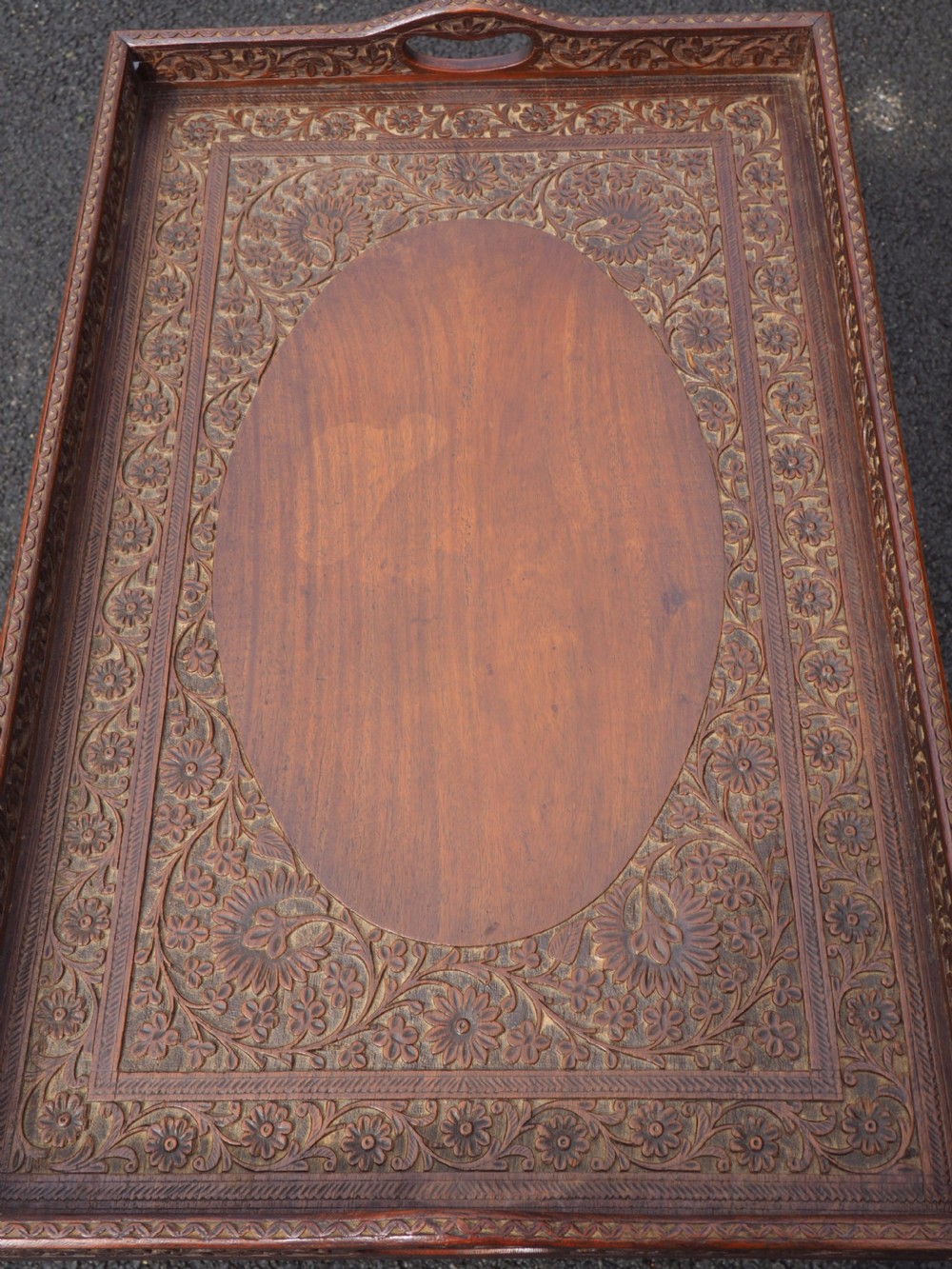 Indian tray table View III