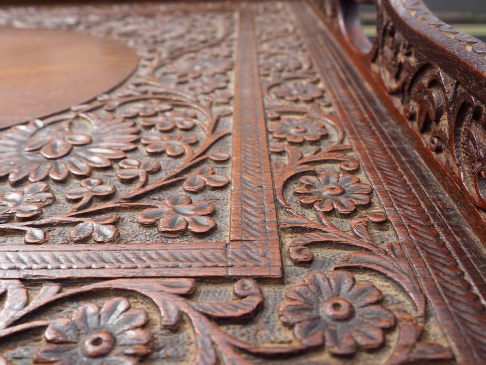 Indian tray table View VII