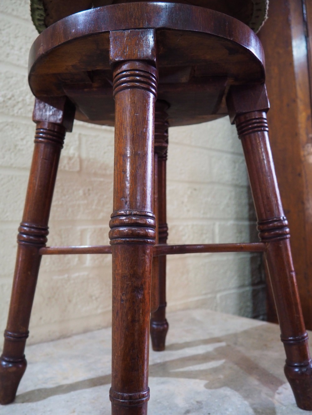 Nineteenth century piano stool View IV