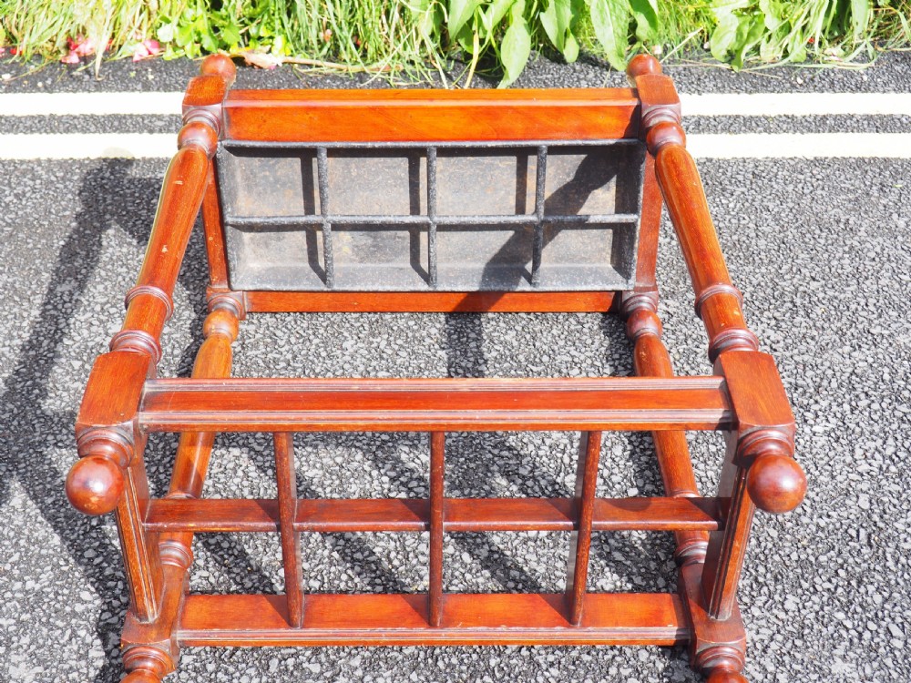Victorian mahogany umbrella stand View III