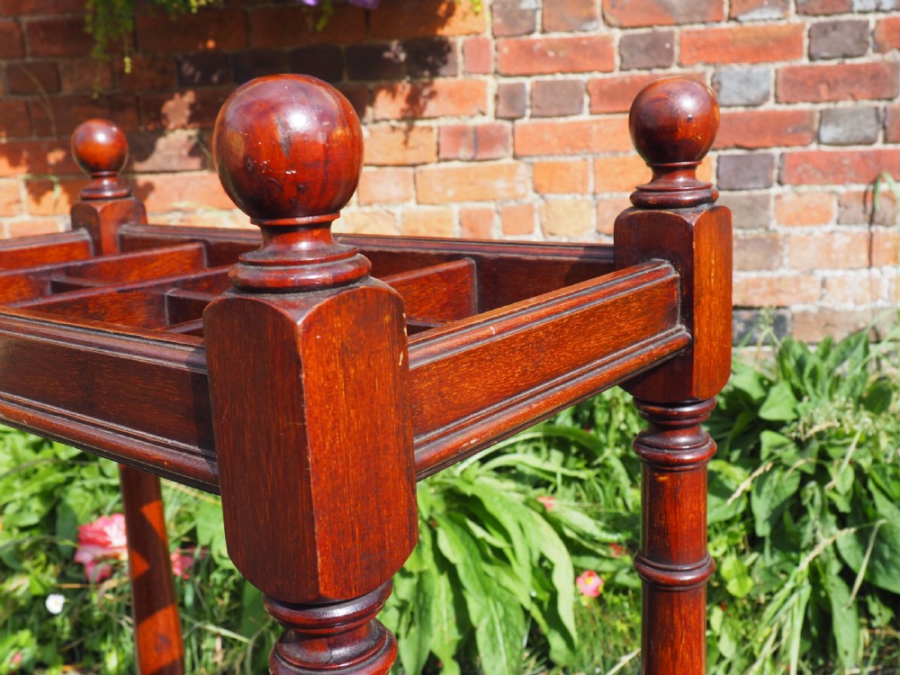 Victorian mahogany umbrella stand View VI