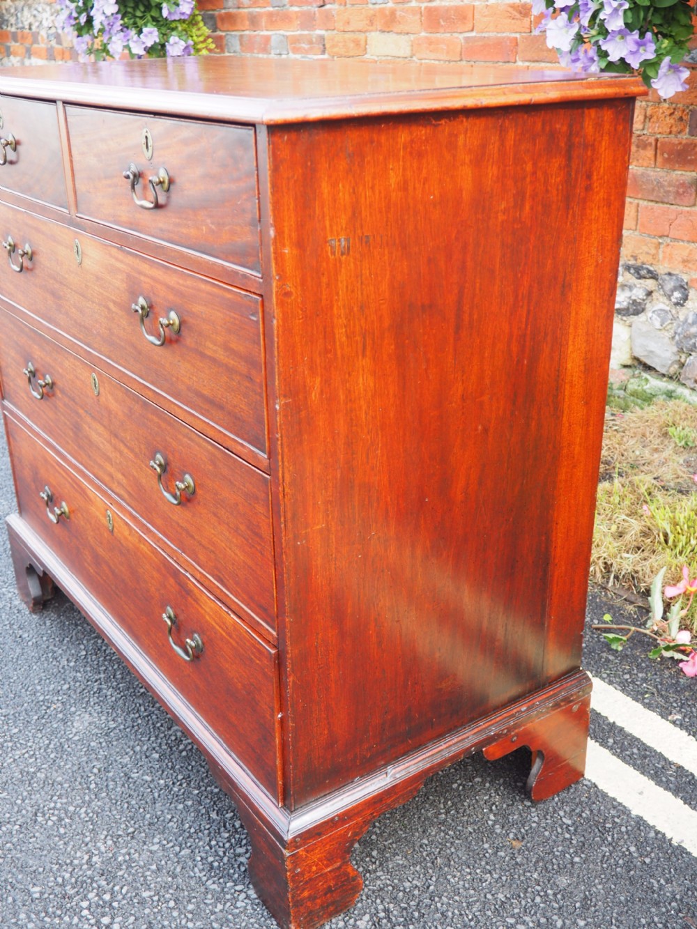 Georgian mahogany chest View VI