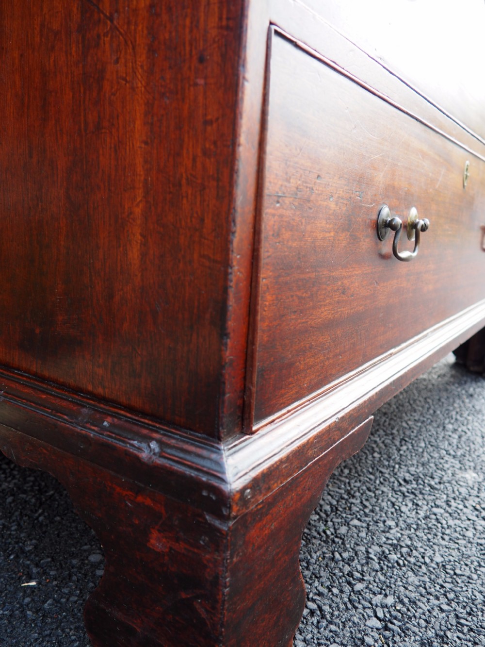 Georgian mahogany chest View VII