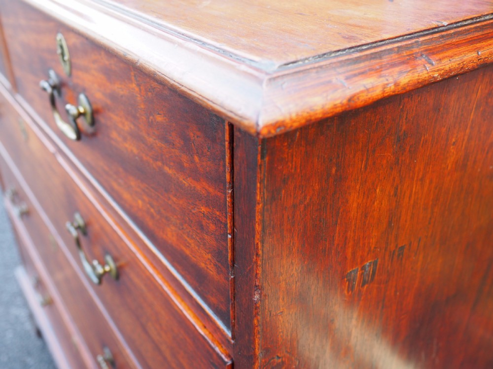 Georgian mahogany chest View IX