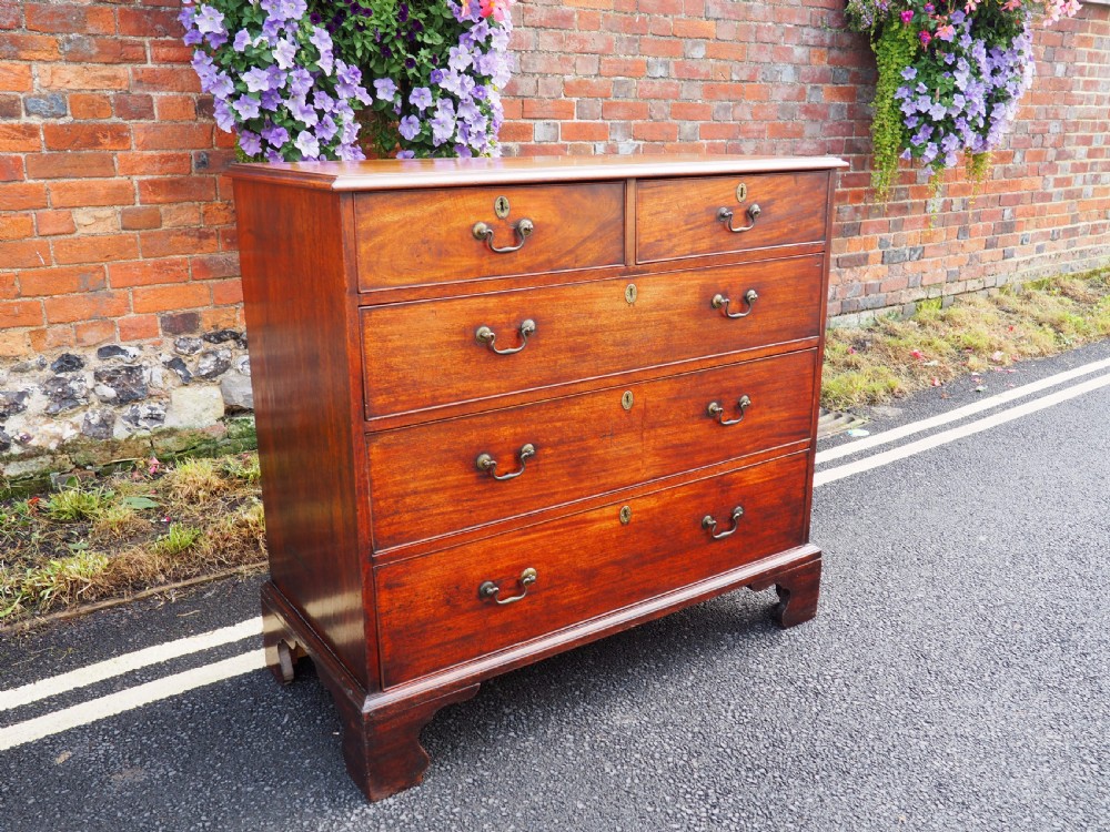 Georgian mahogany chest View XI