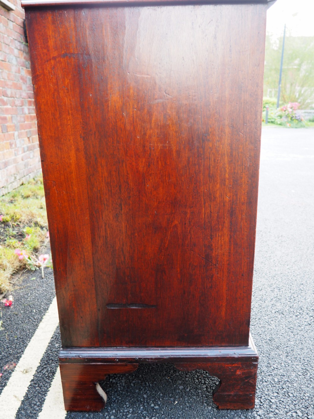 Georgian mahogany chest View XIII